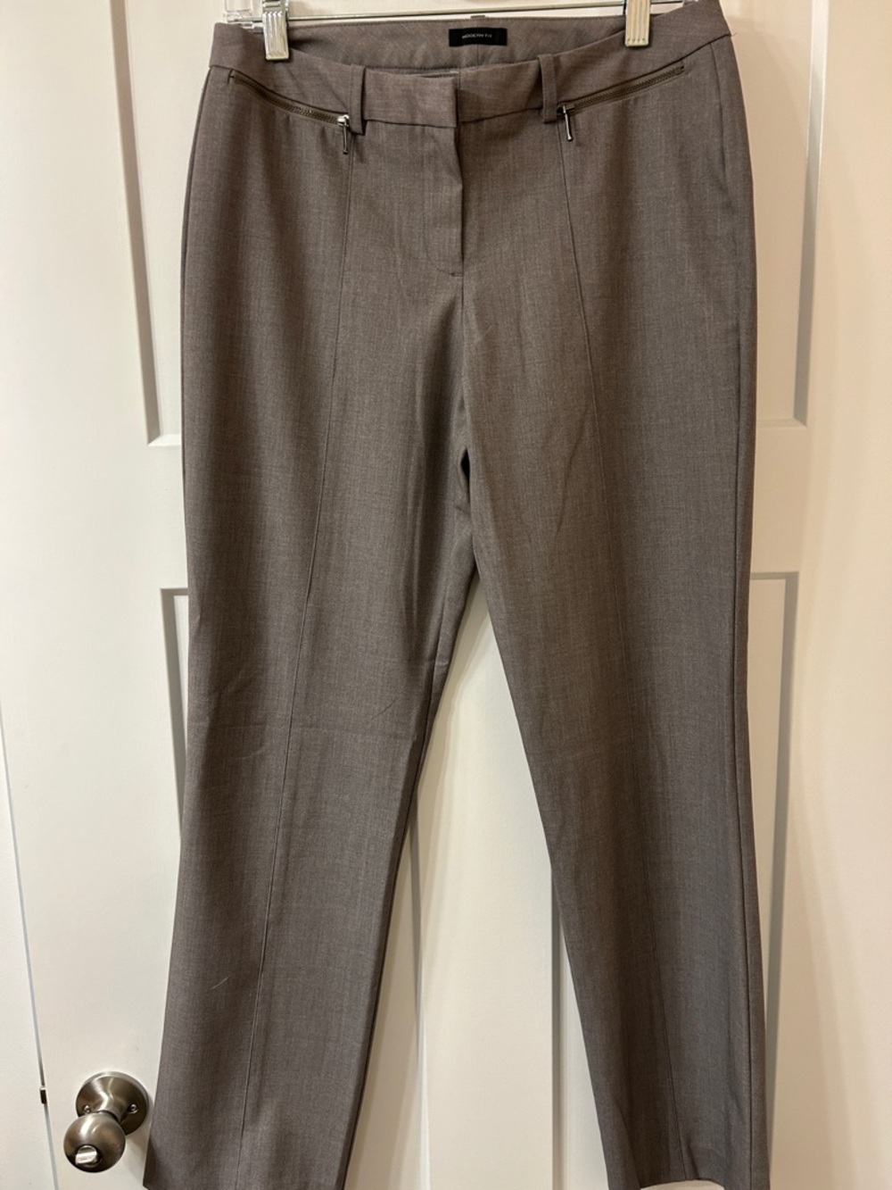 Worthington Gray Modern Fit Dress Pants